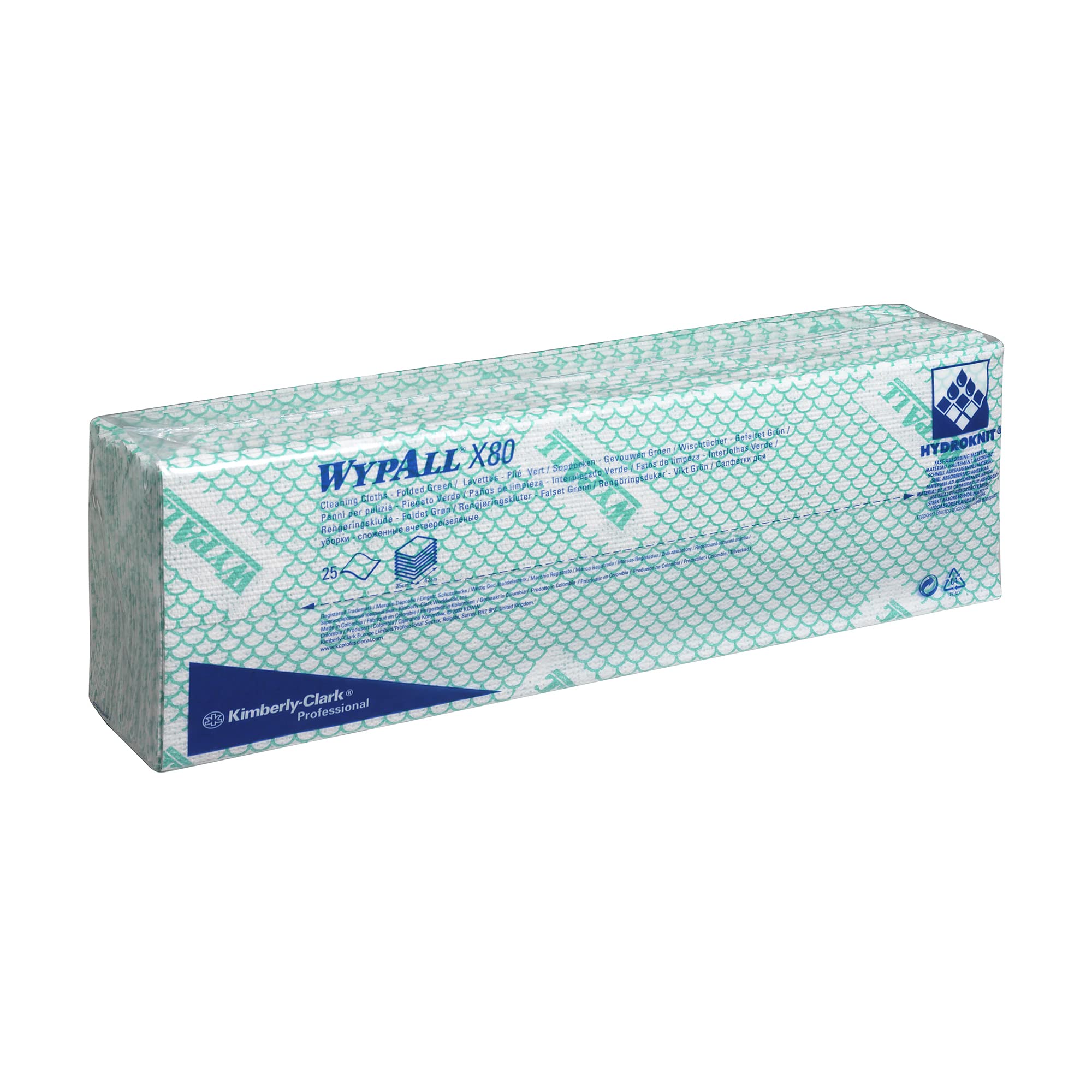 wypall-x80-farbcodierte-reinigungst-cher-gr-n-250-t-cher image 4