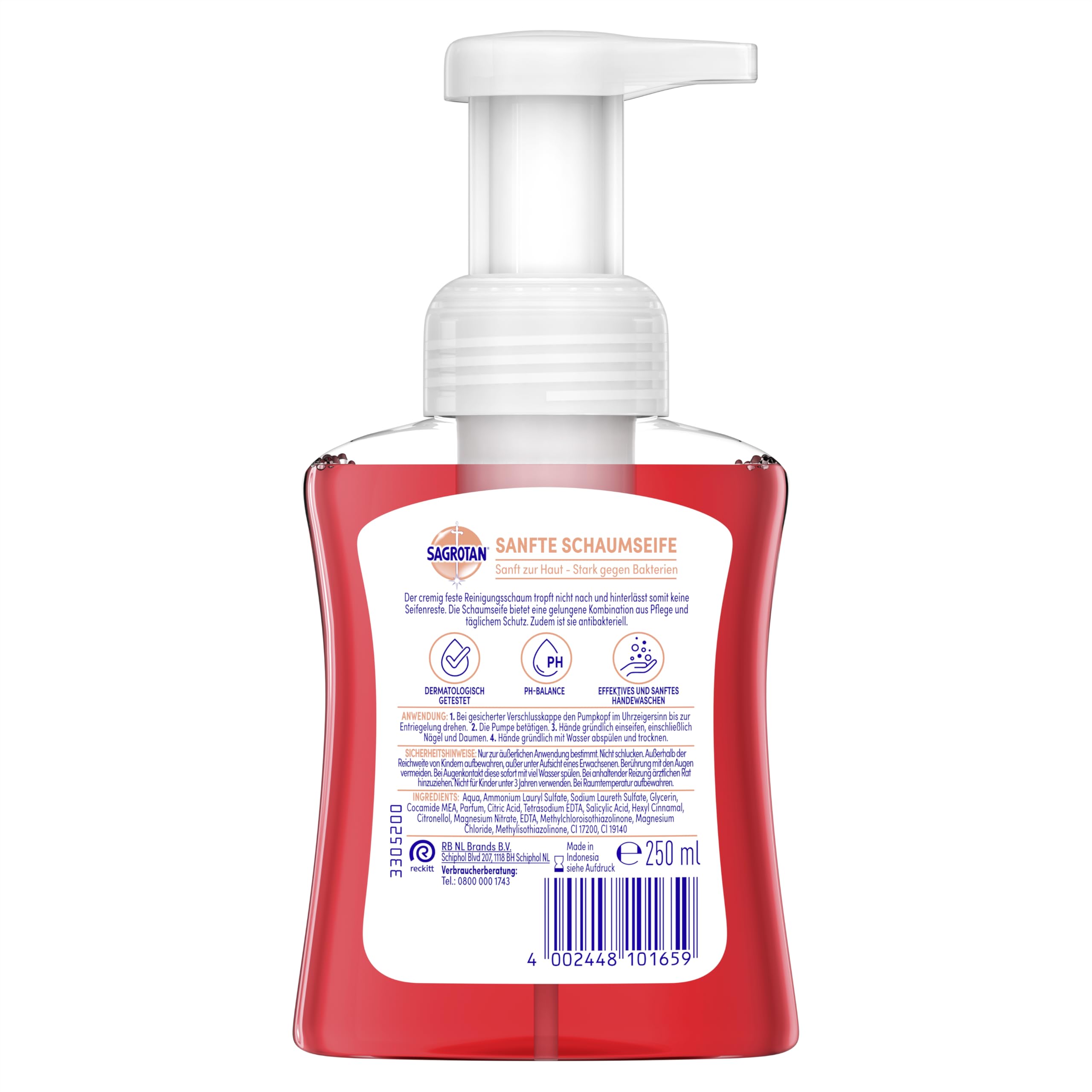 sagrotan-samt-schaum-seife-kirschbl-te-rose-250-ml-schaumseife image 3