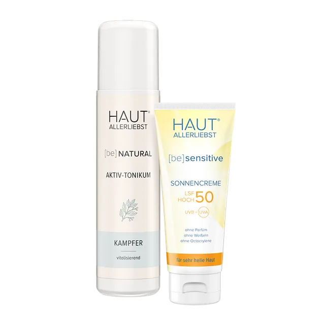 haka-set-drau-en-aktiv-sonnencreme-lsf-50-100ml-wasserfest image 1