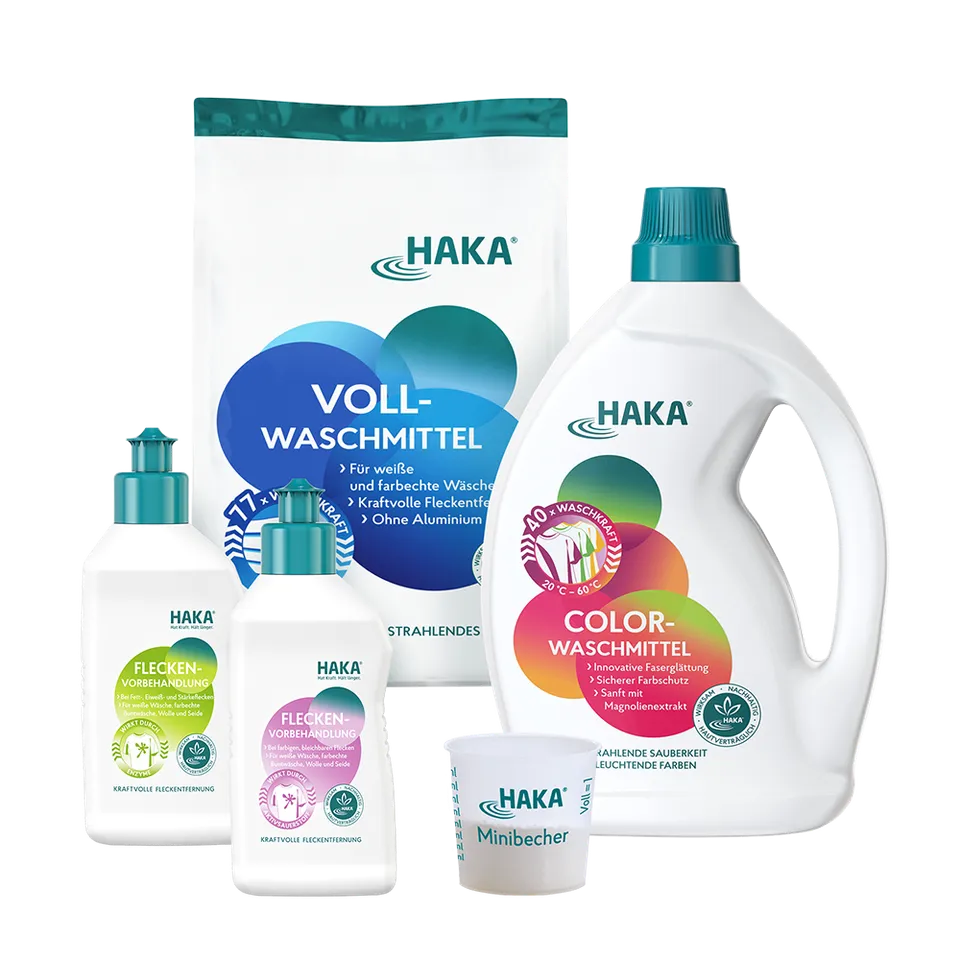 haka-starter-set-w-sche-flecken-vollwaschmittel-colorwaschmittel image 1
