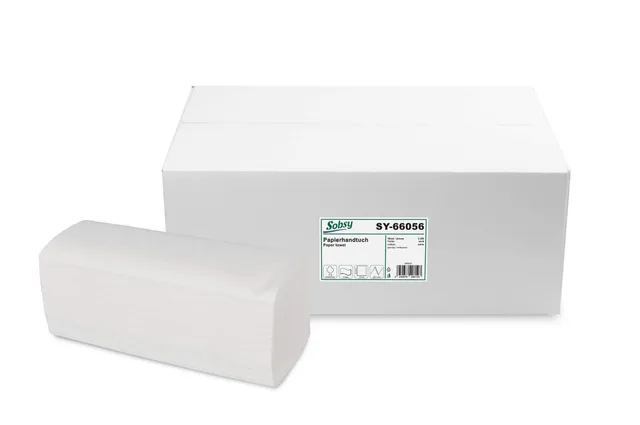 sobsy-papierhandt-cher-zz-v-falz-2-lagig-wei-sy-66056-3200-blatt image 1