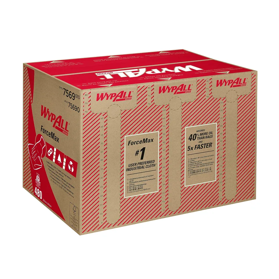 wypall-forcemax-industrie-wischt-cher-7569-box-480-graue-t-cher-1-lagig image 1