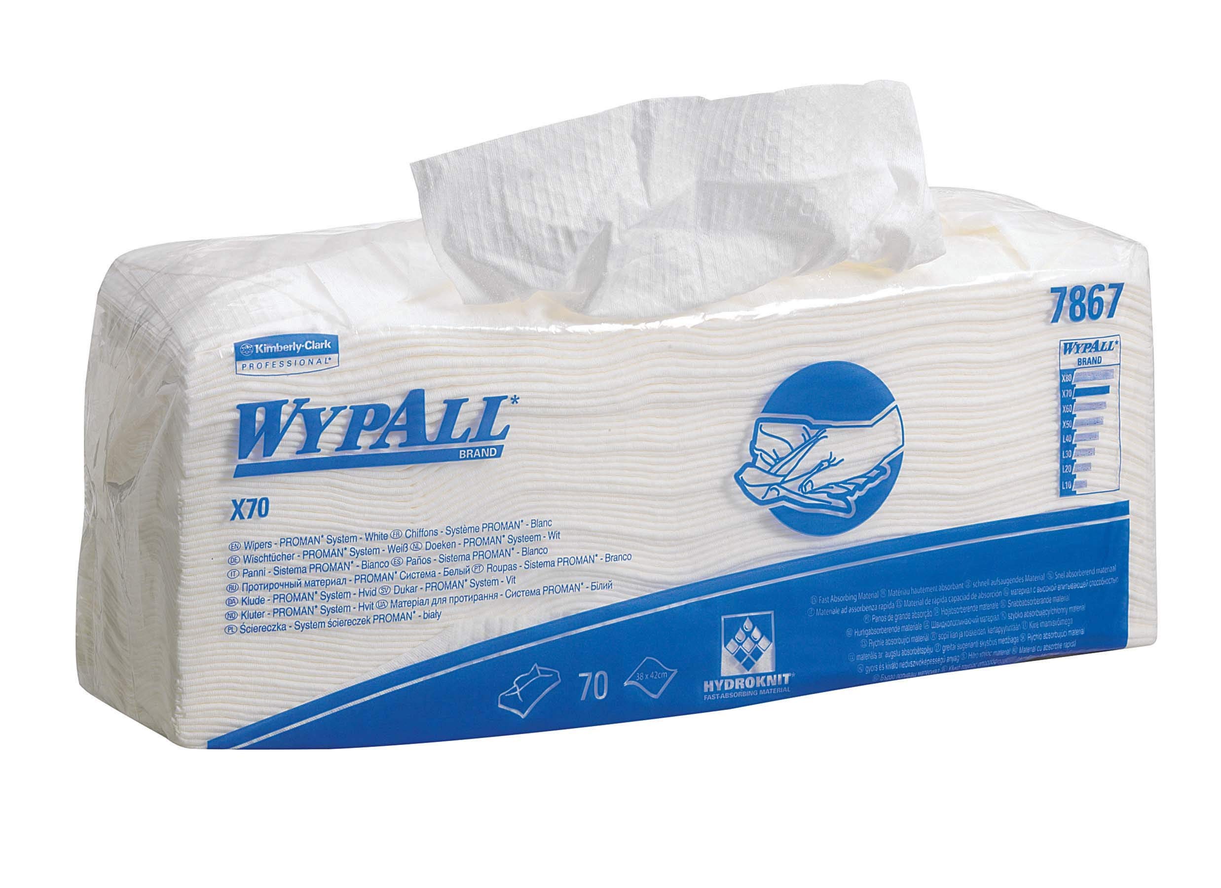 wypall-x70-reinigungst-cher-7867-wei-6x70-t-cher-vorratspack image 2