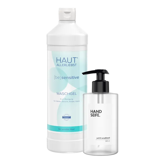 haka-4in1-waschgel-1-l-seifenspender-300-ml image 1