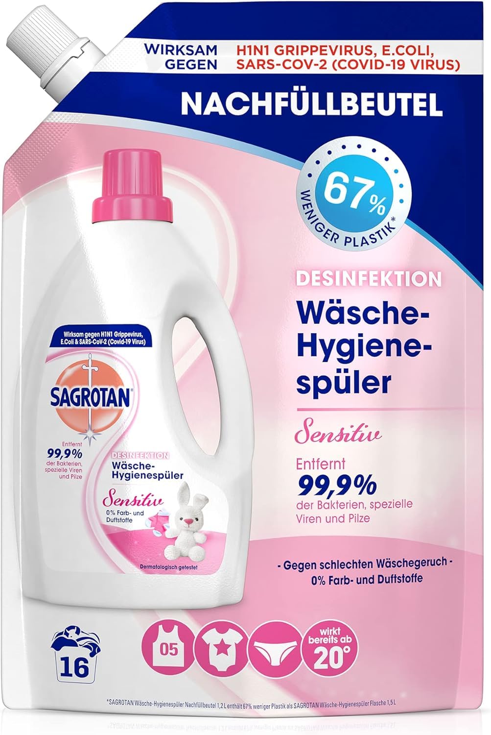 sagrotan-w-sche-hygienesp-ler-sensitiv-7-5l-set-1-5l-5x1-2l-nachf-ller image 2
