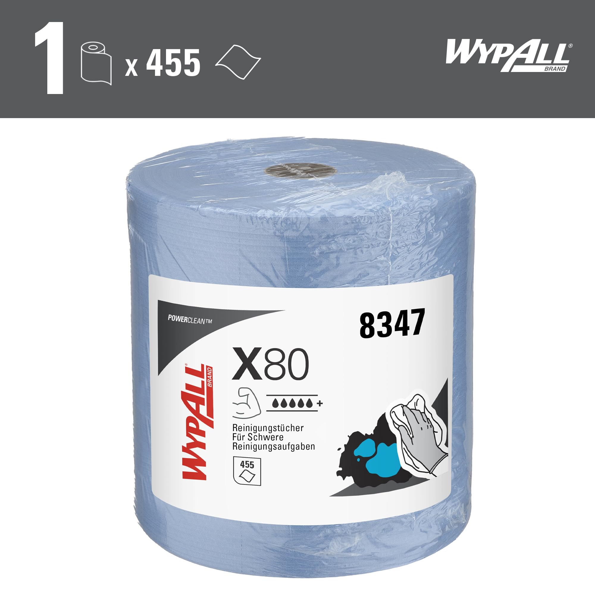 wypall-x80-powerclean-werkstatt-t-cher-gro-rolle-blau-455-t-cher image 3