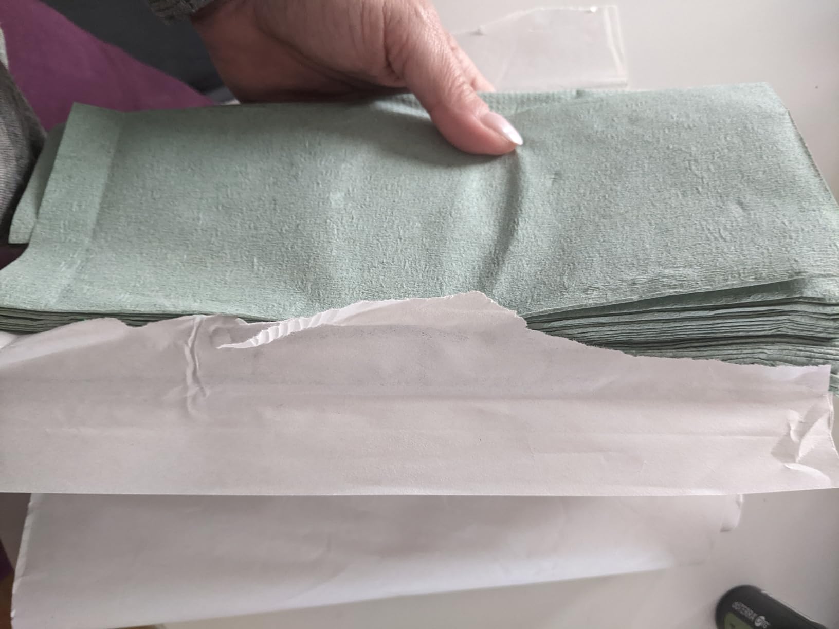 Passen perfekt in Spender