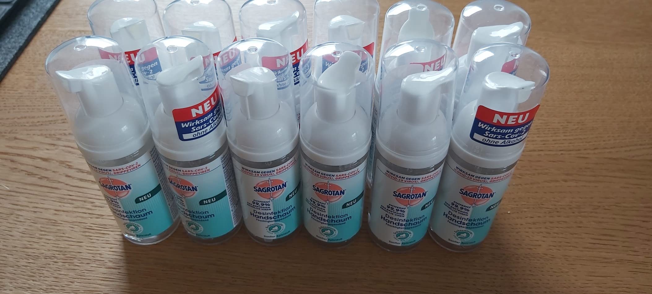 Praktisch, aber kleine Flaschen