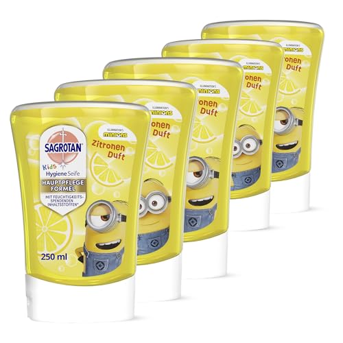 sagrotan-kids-no-touch-nachf-ller-zitrone-minions-5-x-250-ml image 8