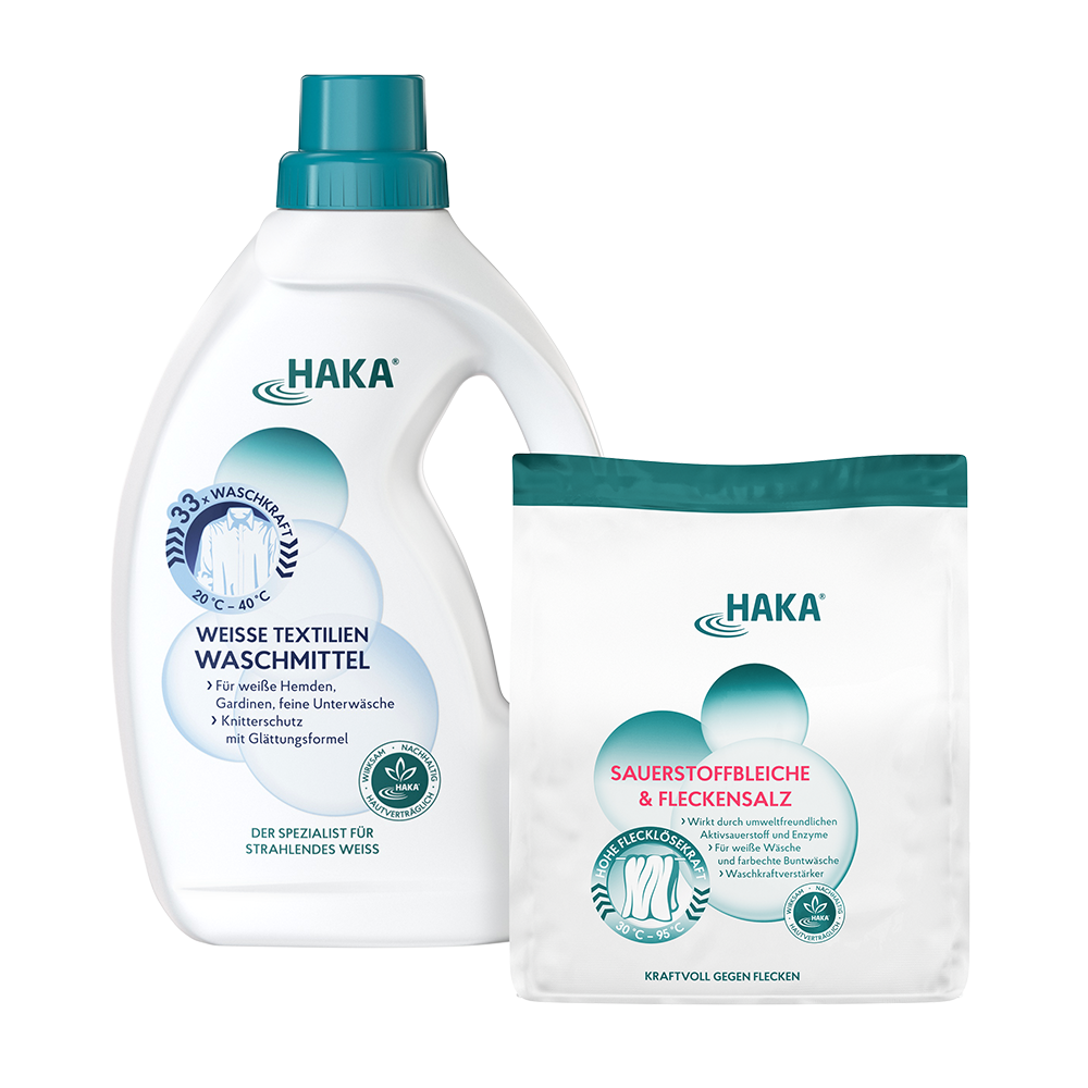 haka-set-strahlend-wei-waschmittel-1l-fleckl-ser-1-5kg image 1