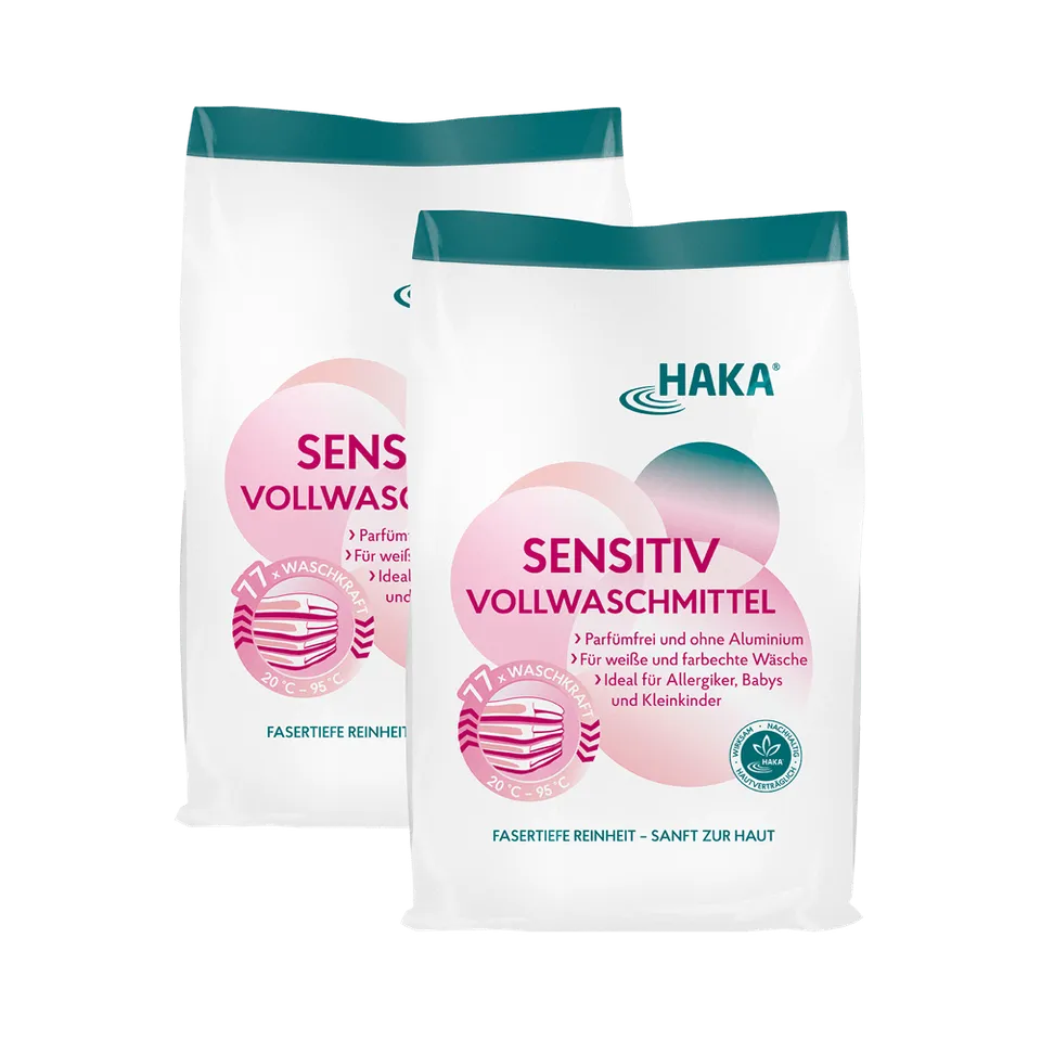 haka-sensitiv-vollwaschmittel-2x3kg image 1