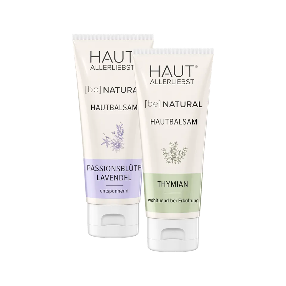 haka-set-schlaf-gut-hautbalsam-thymian-lavendel-2-x-75-ml image 1