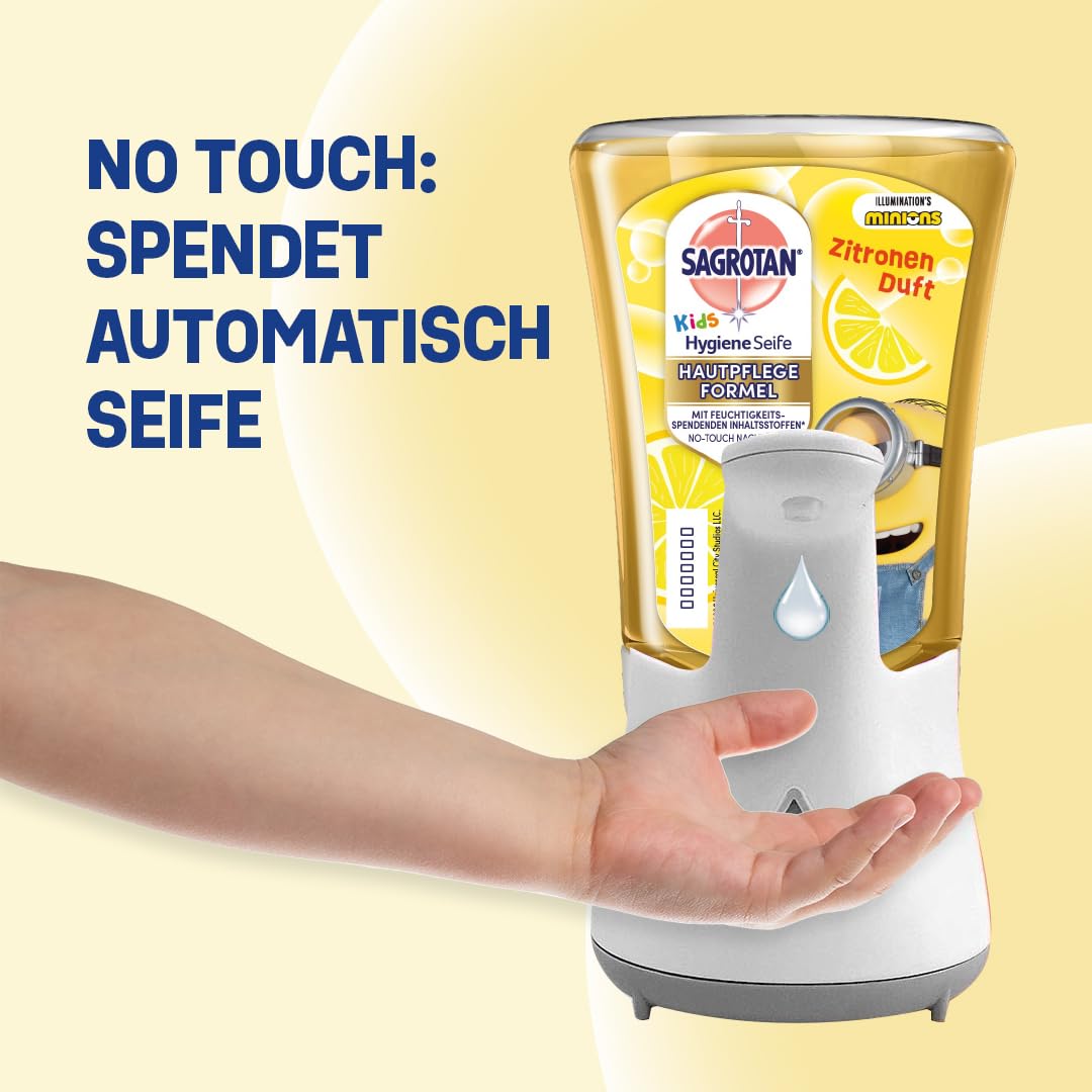 sagrotan-kids-no-touch-nachf-ller-zitrone-minions-5-x-250-ml image 4
