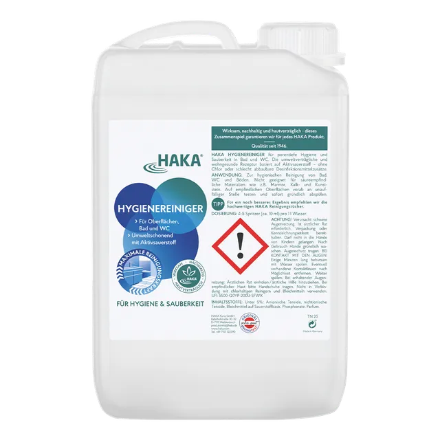 haka-hygienereiniger-konzentrat-3l-nachf-llkanister image 1