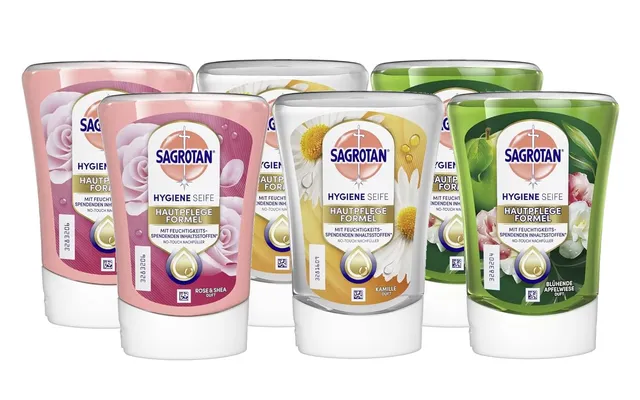 sagrotan-no-touch-nachf-ller-mix-set-florale-d-fte-6x250-ml image 1