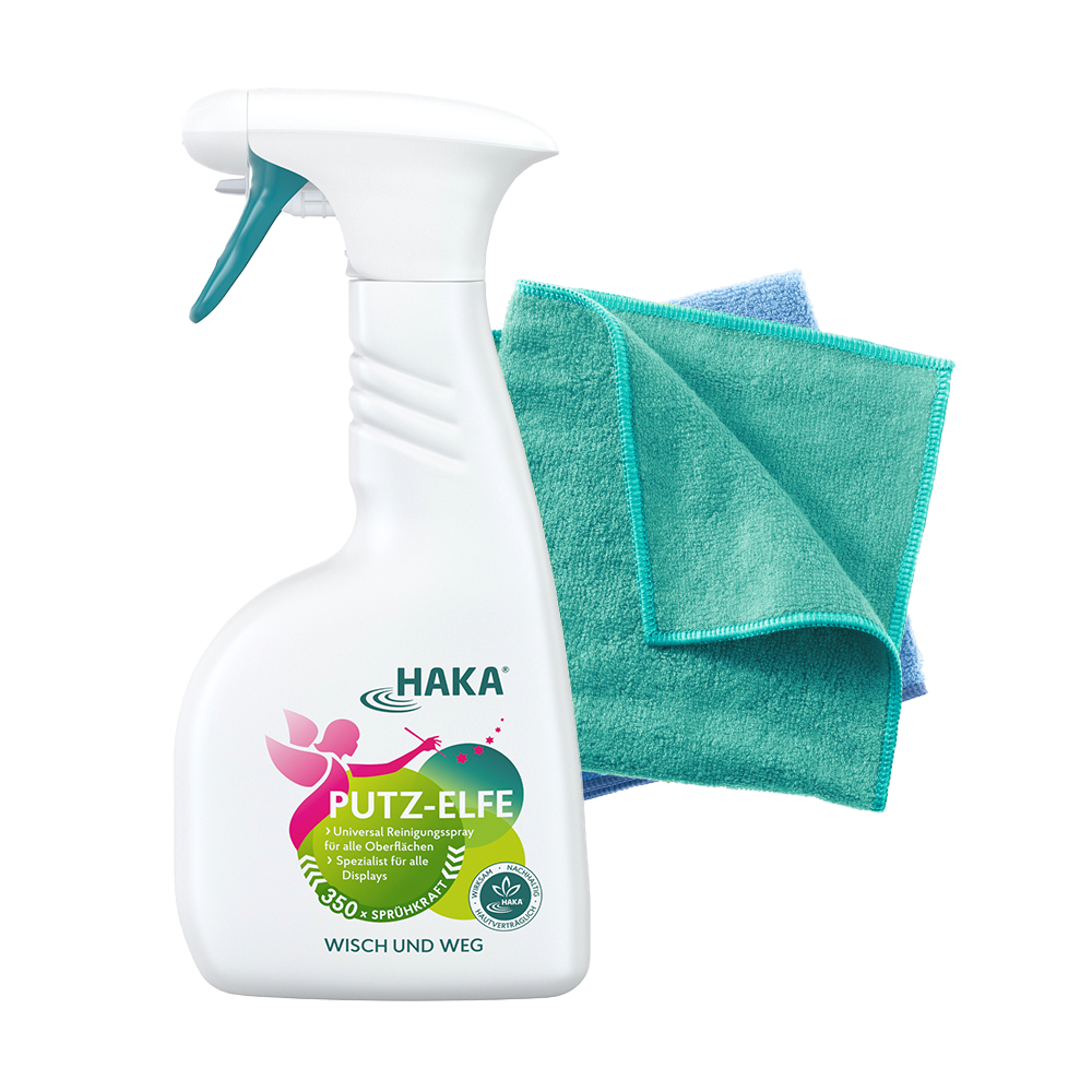 haka-set-magischer-glanz-putzelfe-spray-500-ml-2-bambus-baumwollt-cher image 1