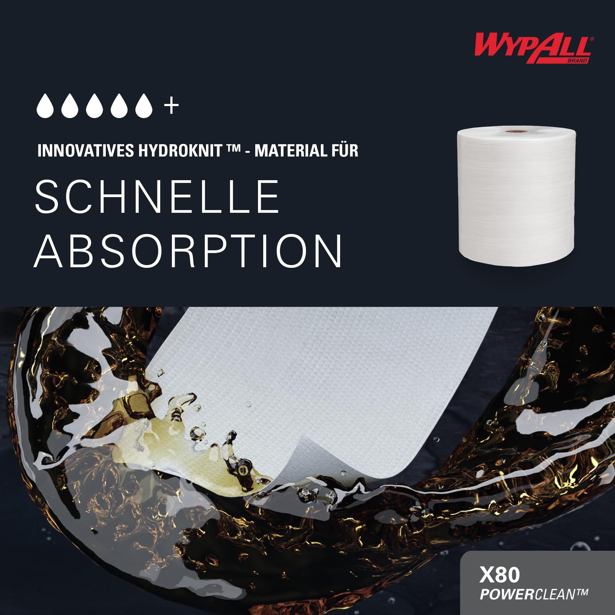 wypall-x80-reinigungst-cher-8377-rolle-1-x-455-t-cher-wei image 6