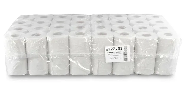sobsy-toilettenpapier-2-lagig-recycling-natur-64-rollen-x-250-blatt image 1