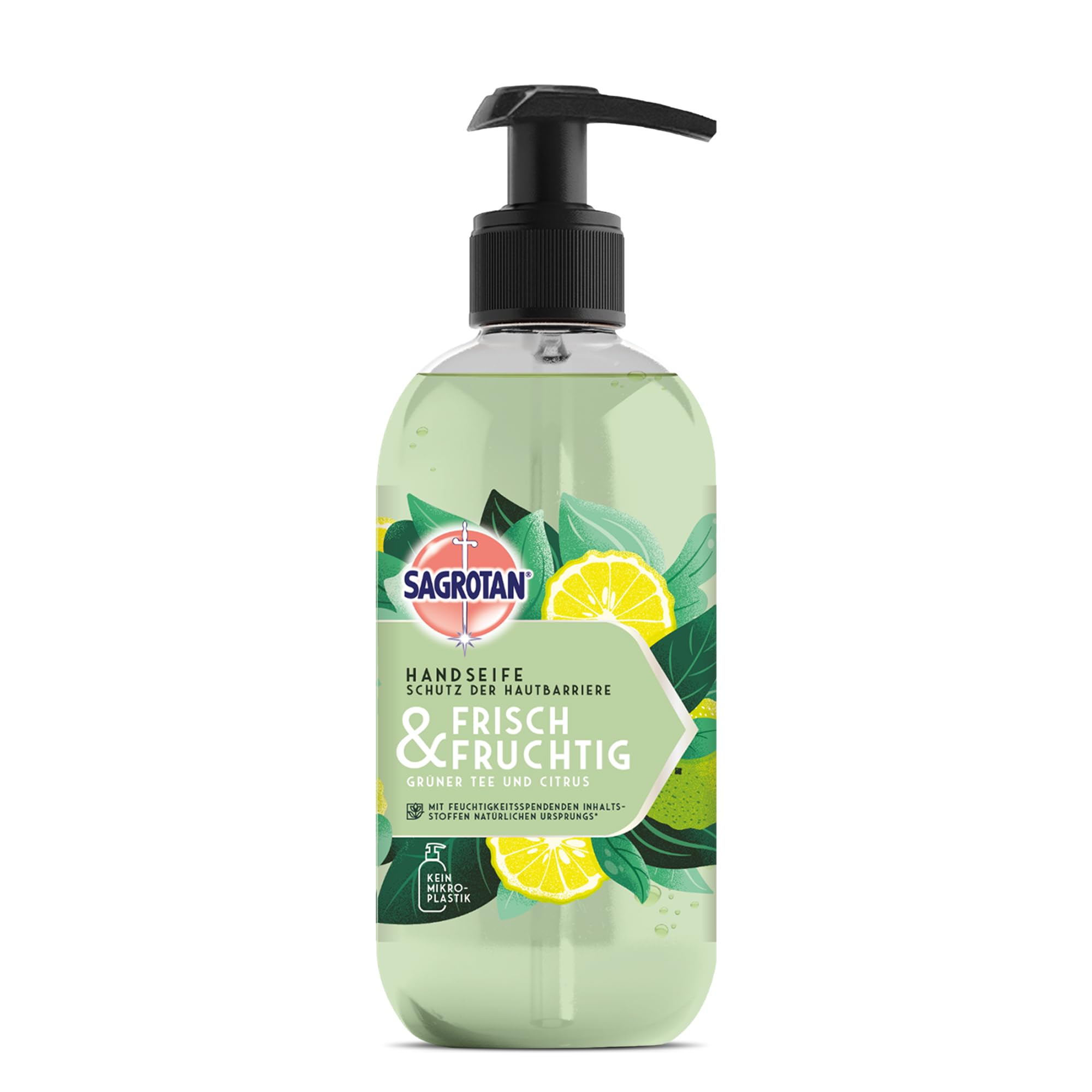 sagrotan-handseife-frisch-und-fruchtig-fl-ssigseife-5-x-300-ml image 2