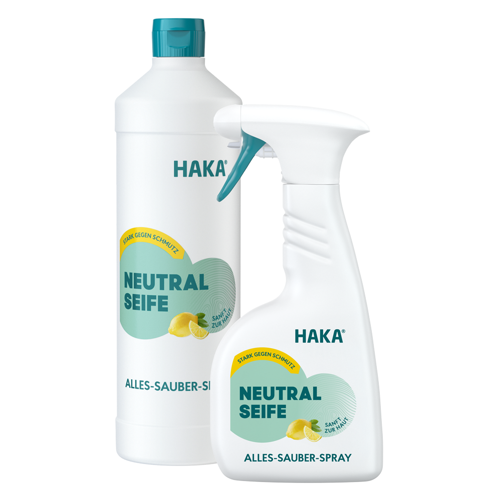 haka-neutralseife-spray-set-allzweckreiniger-500-ml-spray-1-l-nachf-ller image 1
