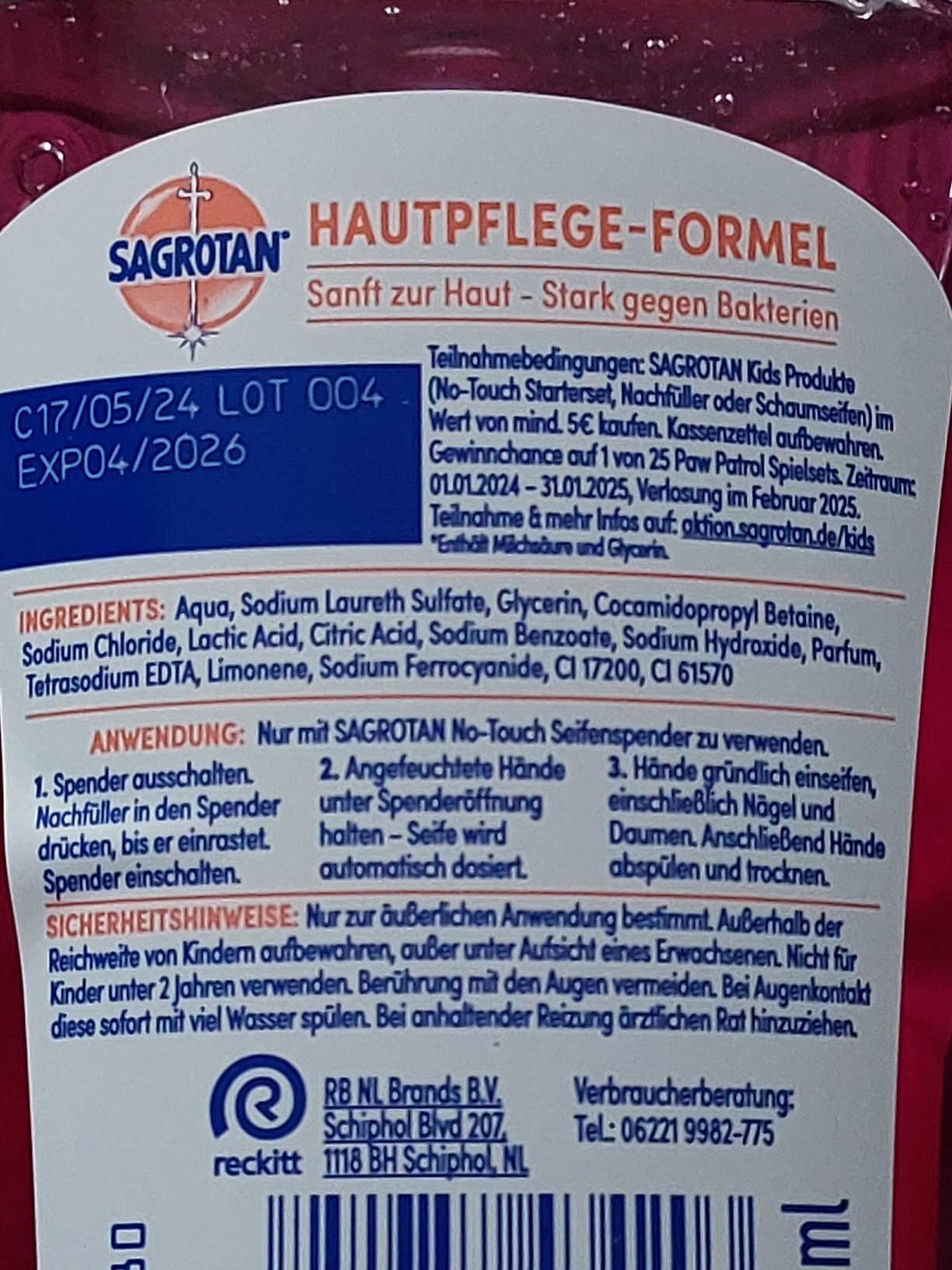 Hygienisch und sparsam