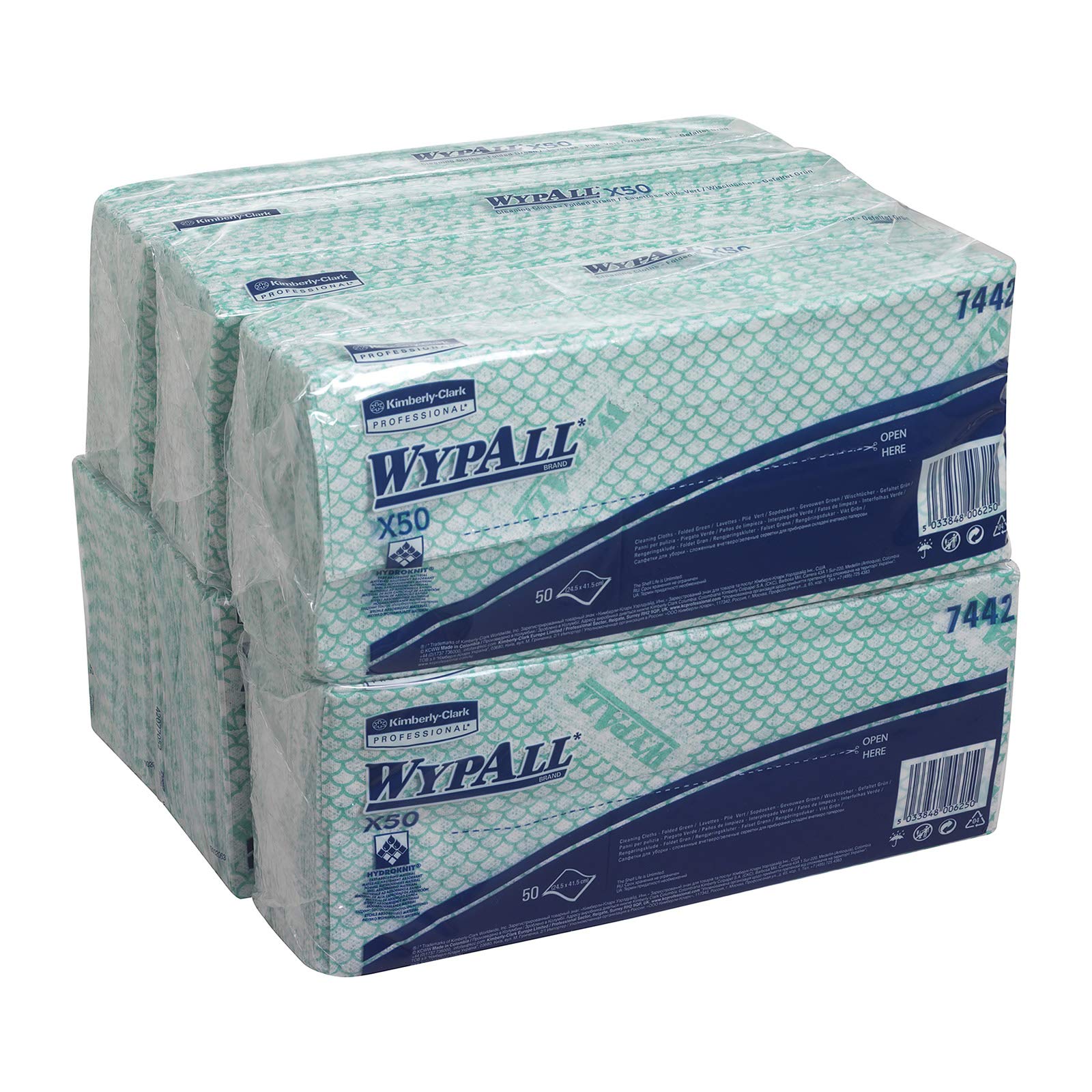 wypall-x50-reinigungst-cher-7443-gelb-farbcodierte-putzlappen-6x50-t-cher image 8
