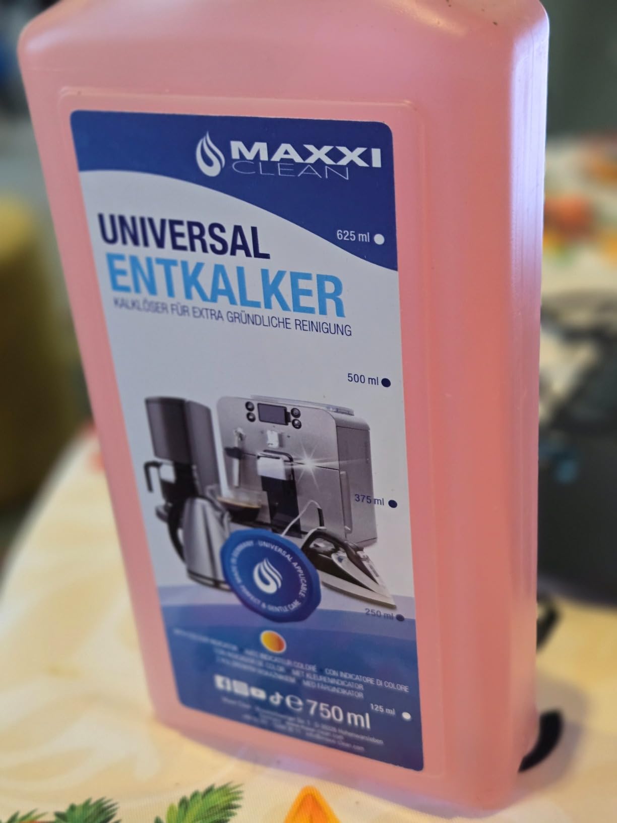 Maschine wieder leise