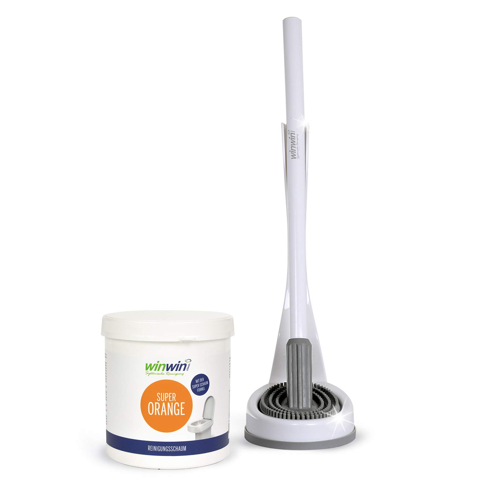 winwinclean-wc-cleaner-toilettenb-rste-mit-antibakteriellem-b-rstenkopf-wei-grau image 1