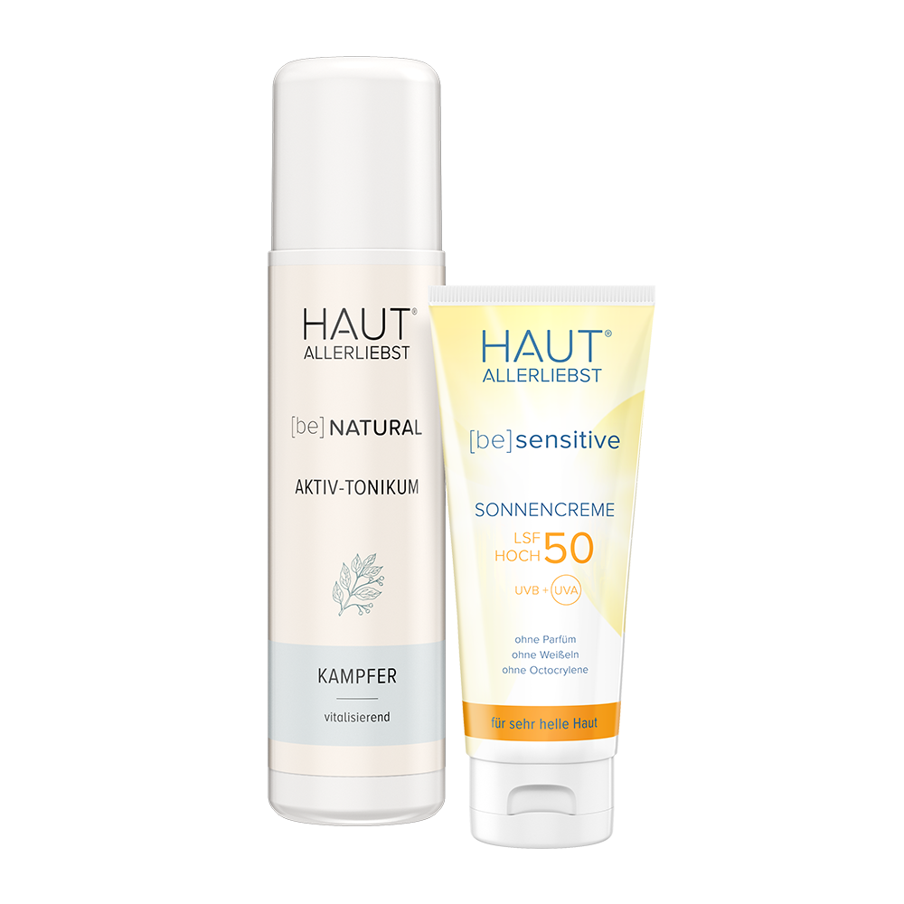 haka-set-drau-en-aktiv-sonnencreme-lsf-50-100ml-wasserfest image 1