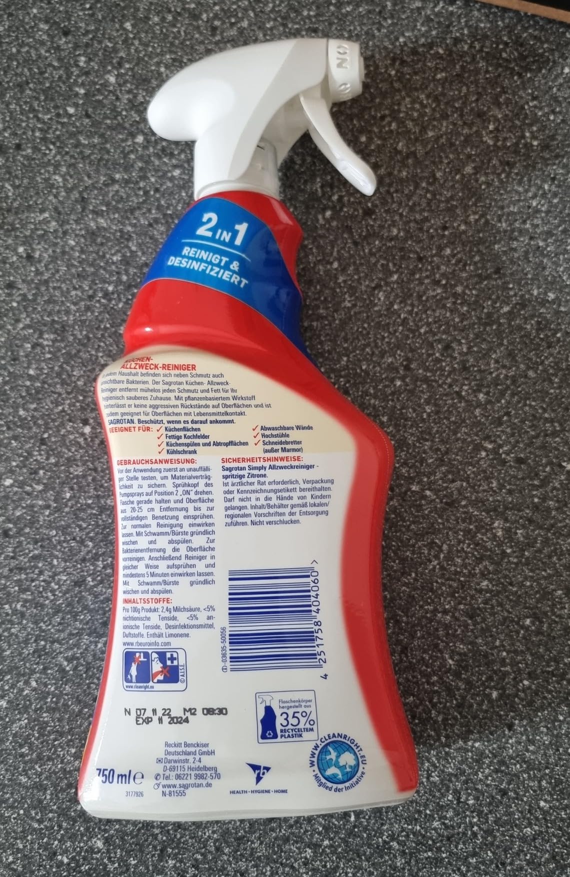 Zitronenduft ohne Chemie-Keule