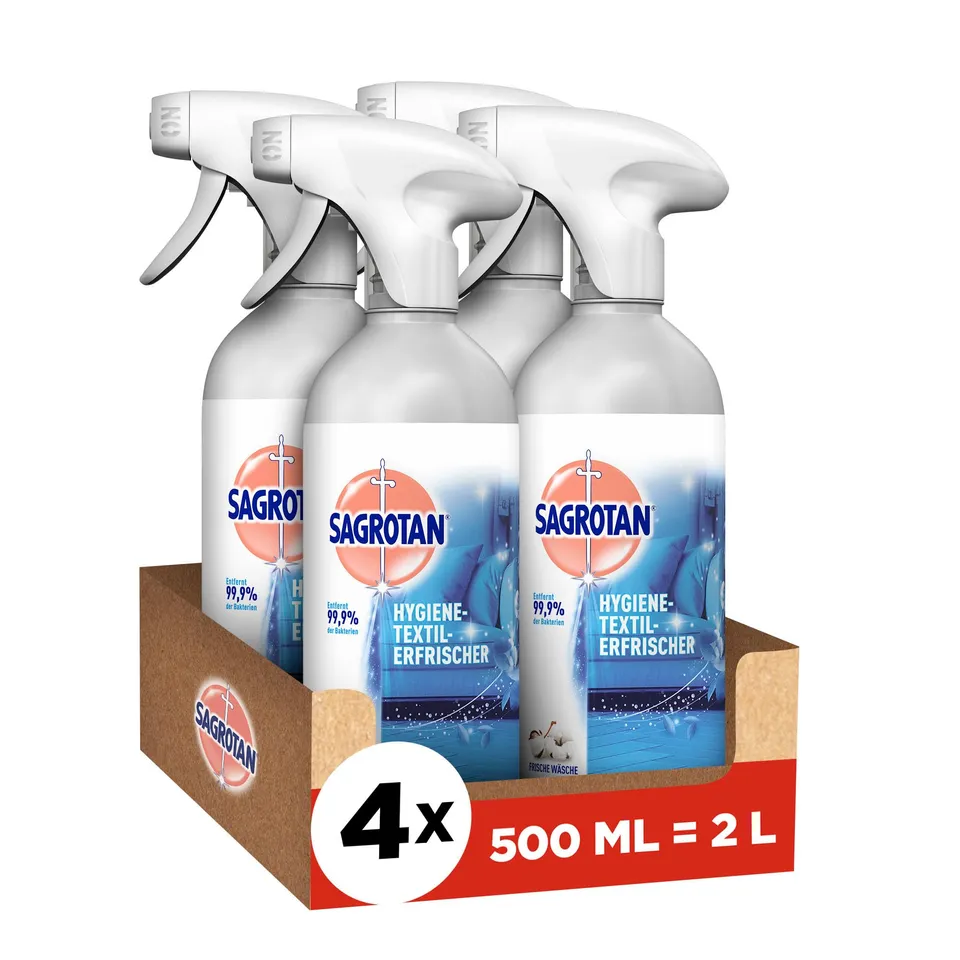 sagrotan-hygiene-textilerfrischer-frische-w-sche-4x500-ml-textilspray image 1