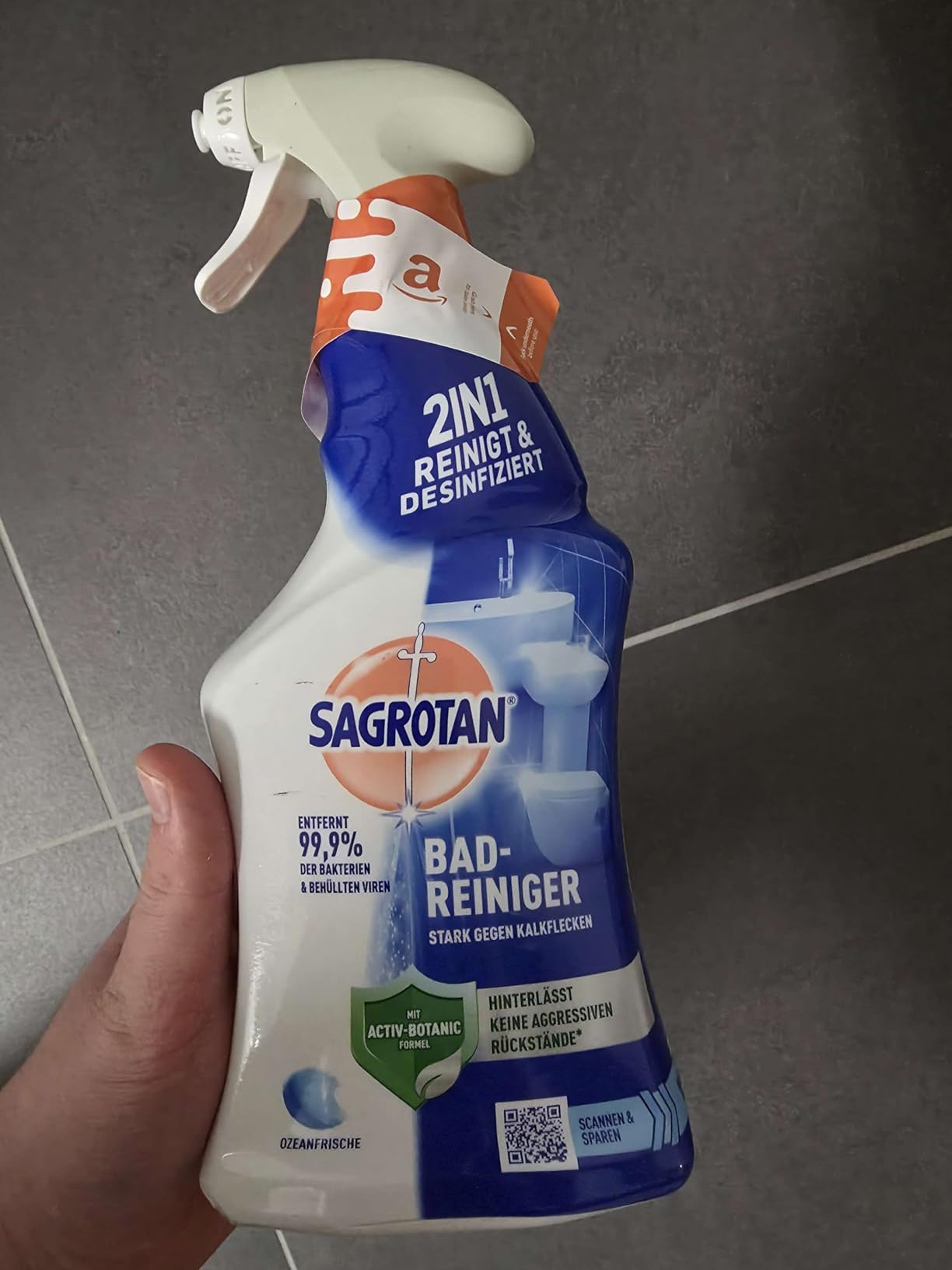 Desinfiziert und riecht gut
