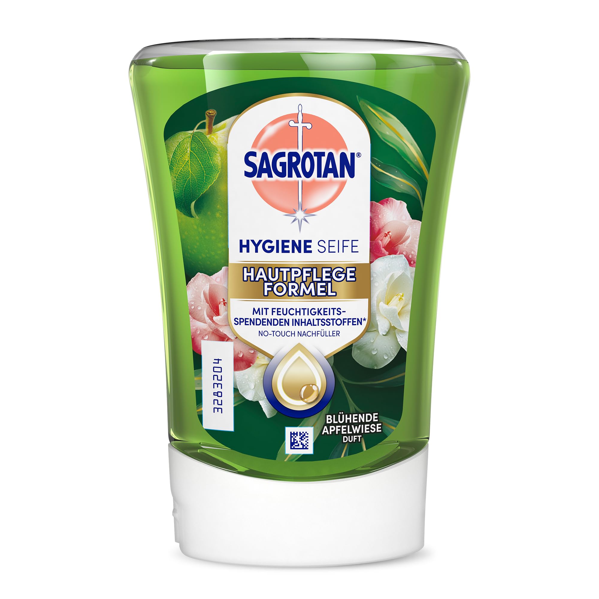 sagrotan-no-touch-nachf-ller-bl-hende-apfelwiese-handseife-5-x-250-ml image 2