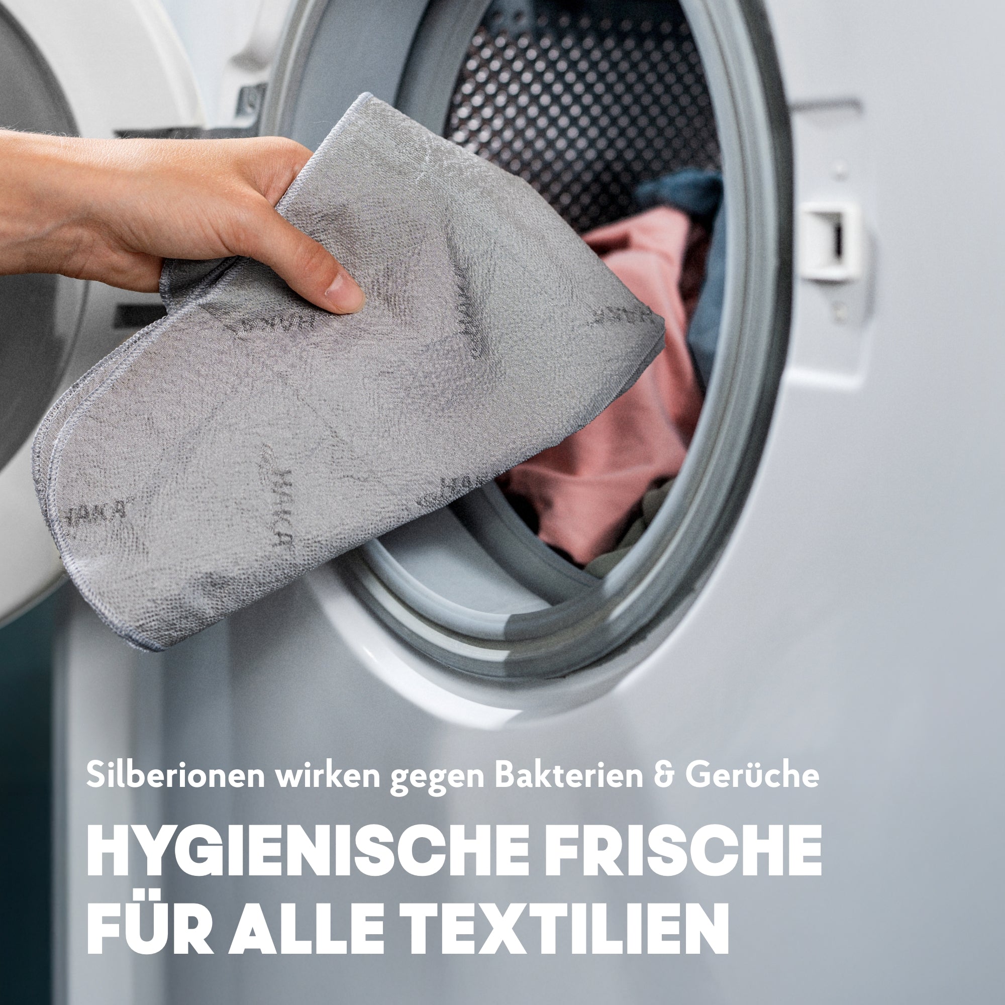 haka-set-dunkle-w-sche-ultrafrisch-waschmittel-1l-hygiene-silbertuch image 2