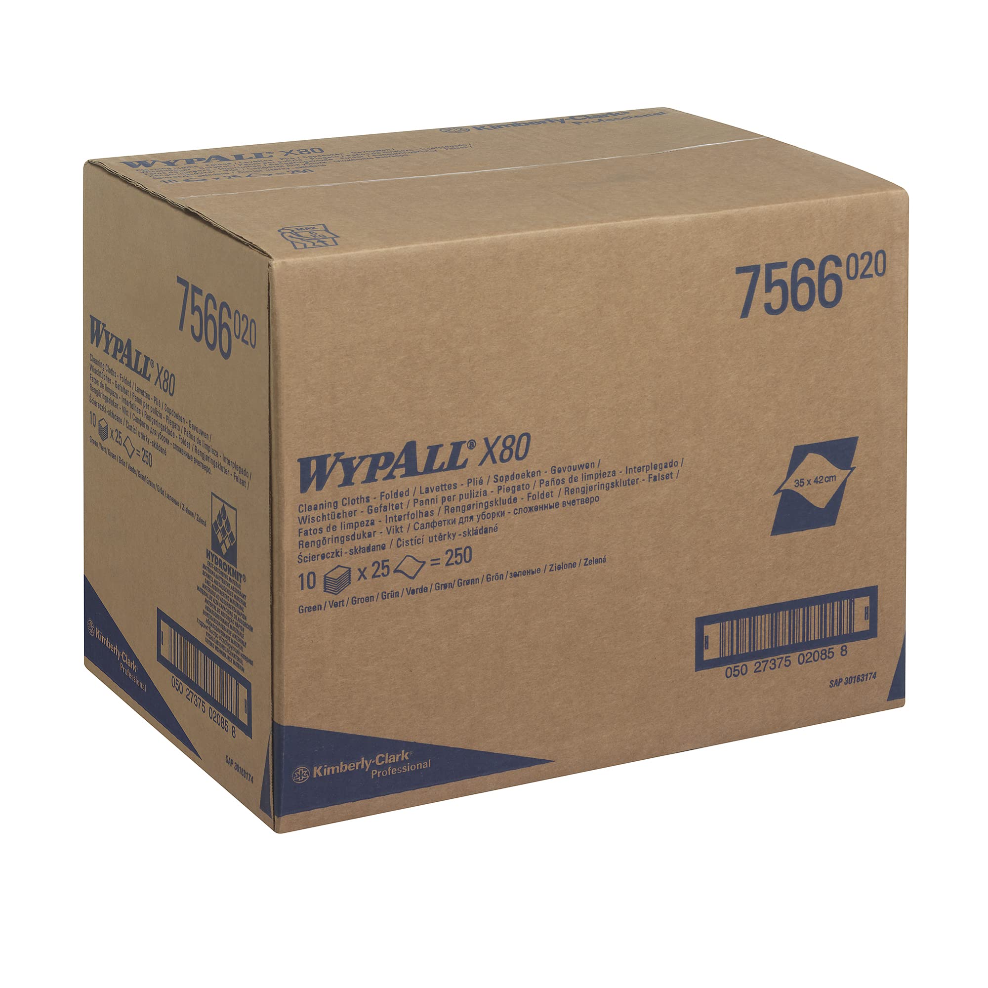 wypall-x80-farbcodierte-reinigungst-cher-gr-n-250-t-cher image 6