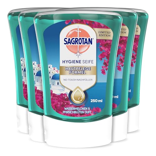 sagrotan-no-touch-nachf-ller-floral-coast-5-x-250-ml-handseife image 8