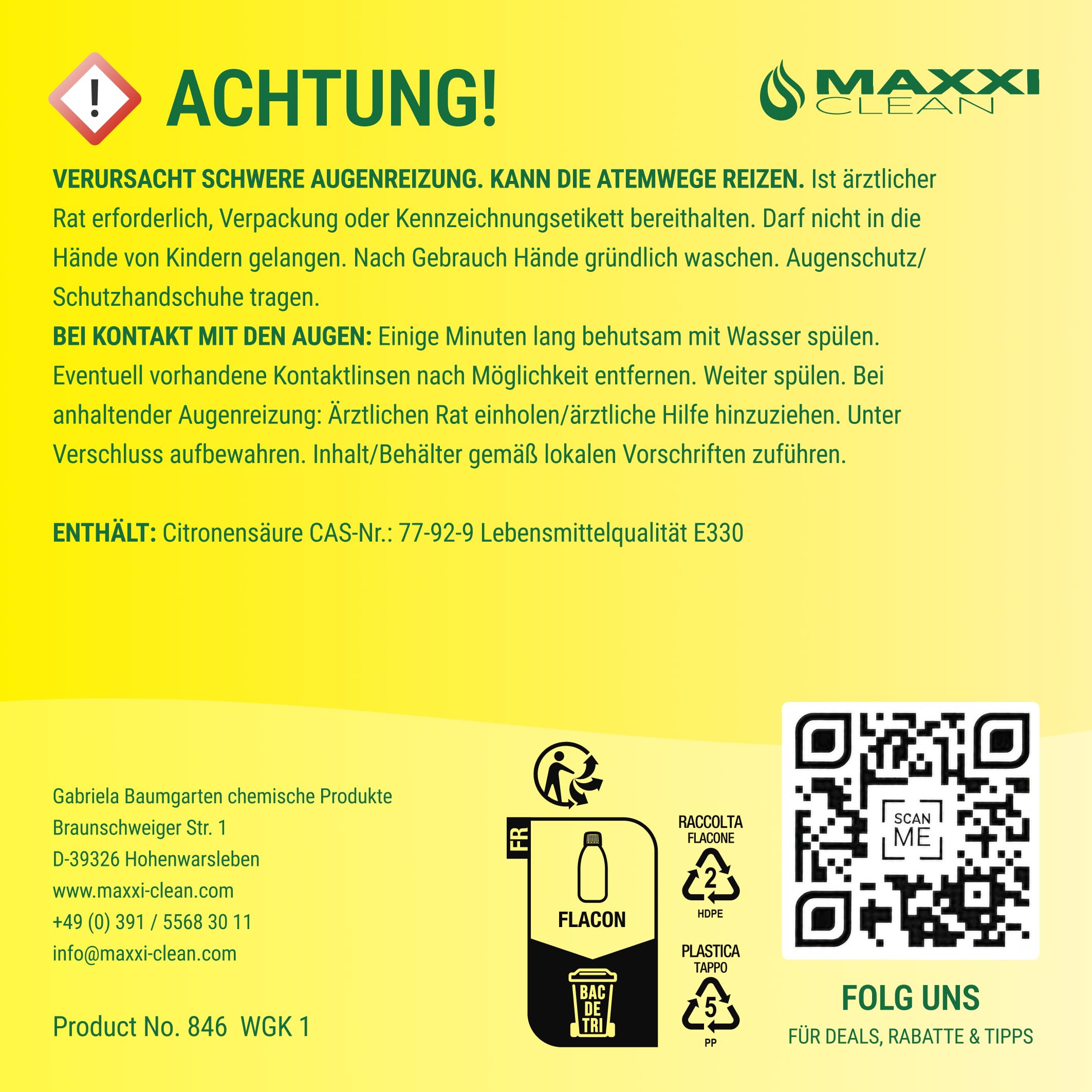 maxxi-clean-zitronens-ure-pulver-lebensmittelqualit-t-e330-4-5-kg-dose image 7