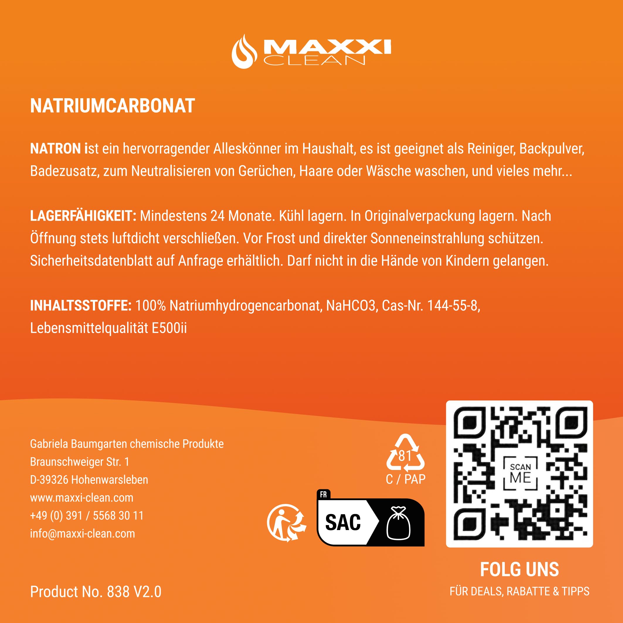 maxxi-clean-natron-pulver-lebensmittelqualit-t-900-g image 7