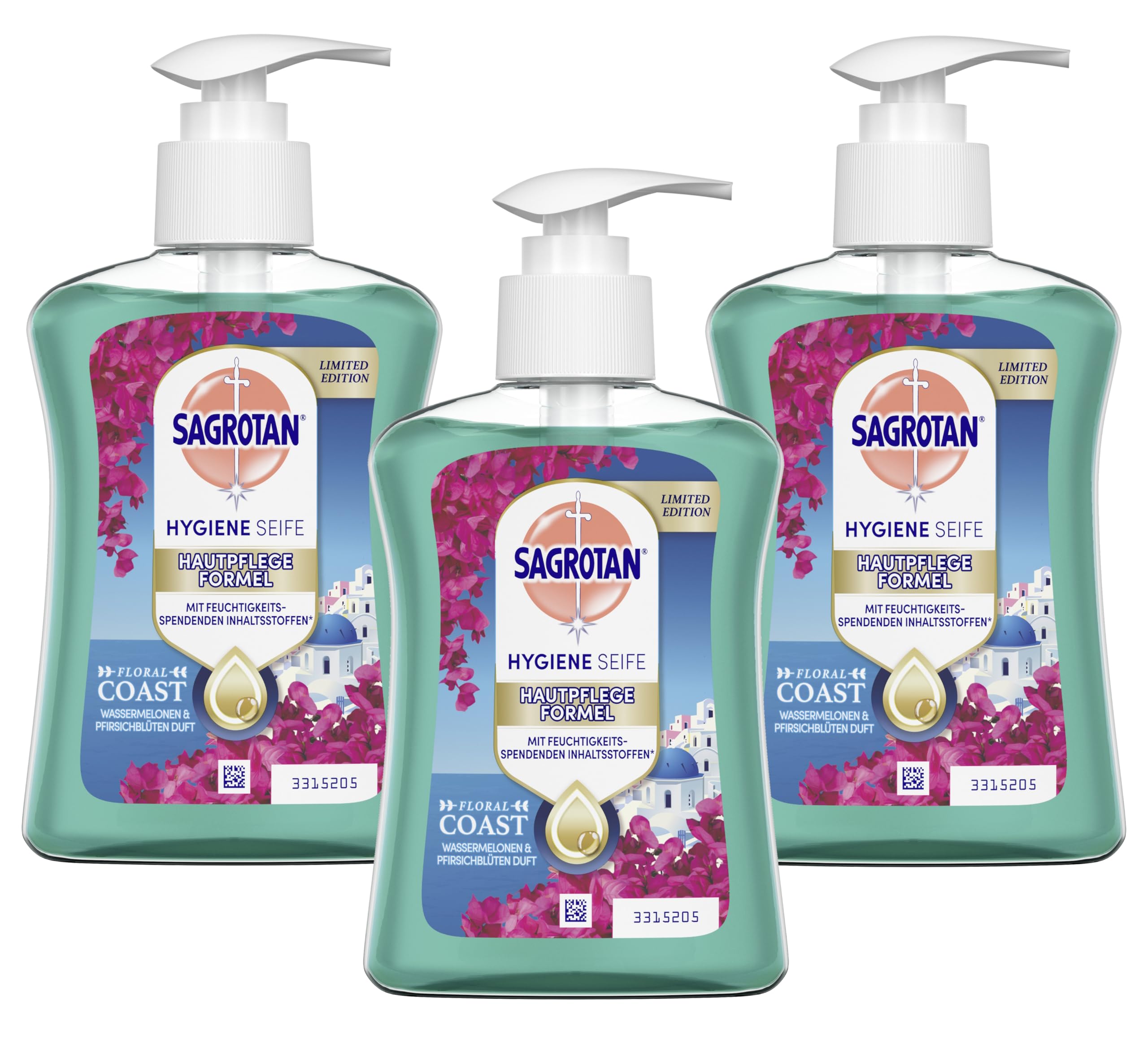 sagrotan-hygieneseife-floral-coast-summer-edition-3-x-250-ml image 1