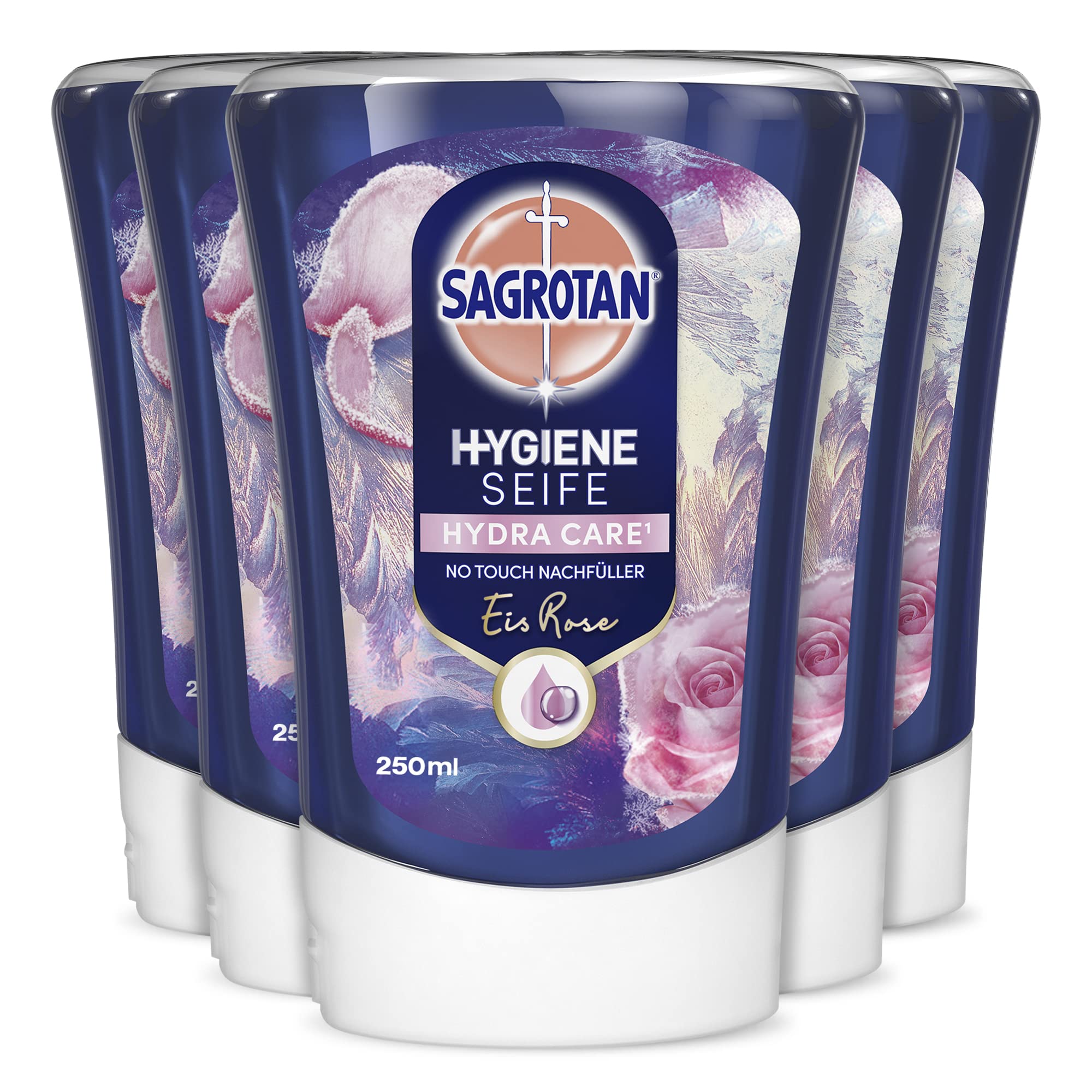 sagrotan-no-touch-nachf-ller-eis-rose-5x250ml-handseife image 1