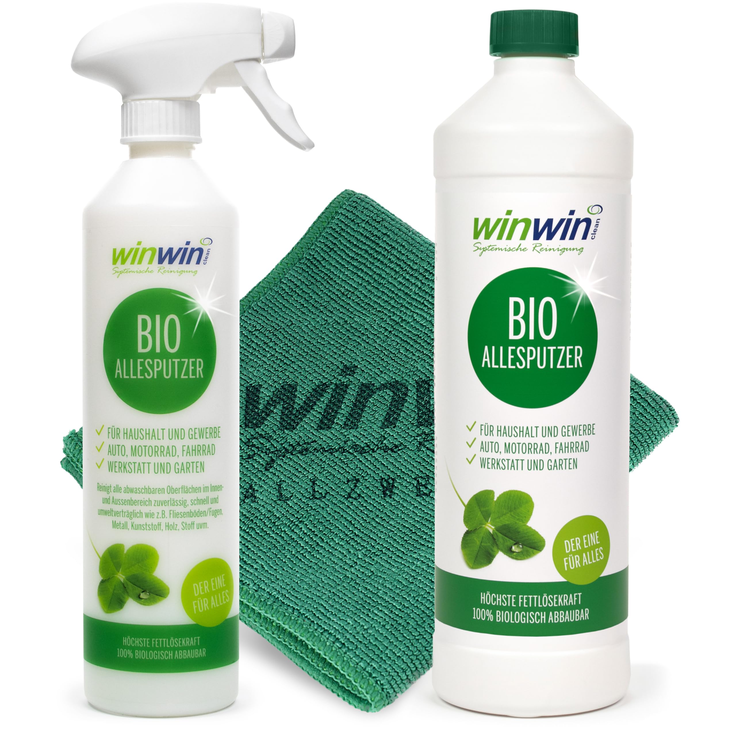 winwinclean-bio-allesputzer-1000-ml-set-mit-dosierflasche-tuch image 1