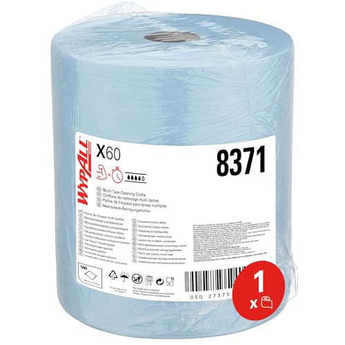 wypall-x60-reinigungst-cher-8371-blau-1x500-t-cher-putzpapierrolle image 8
