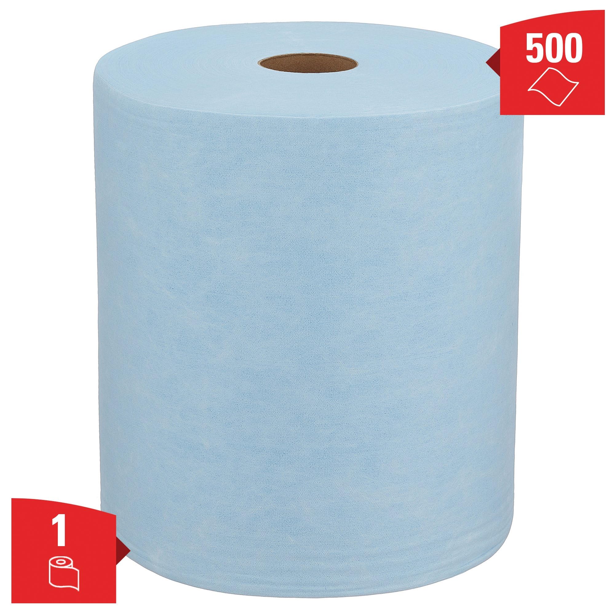 wypall-x60-reinigungst-cher-8371-blau-1x500-t-cher-putzpapierrolle image 7