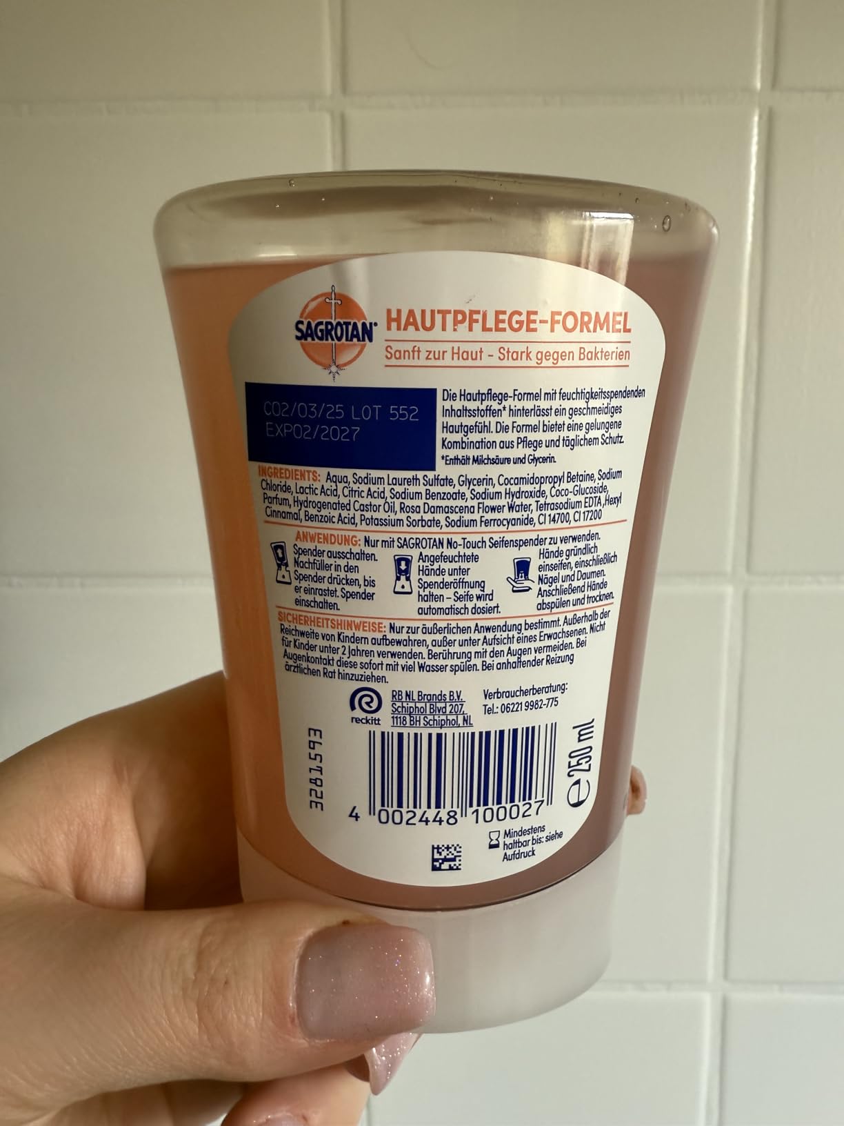 Mild und angenehm