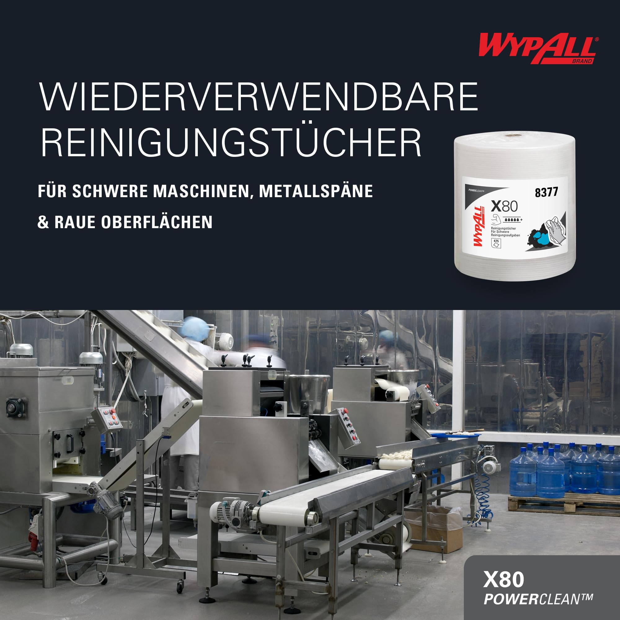 wypall-x80-reinigungst-cher-8377-rolle-1-x-455-t-cher-wei image 8