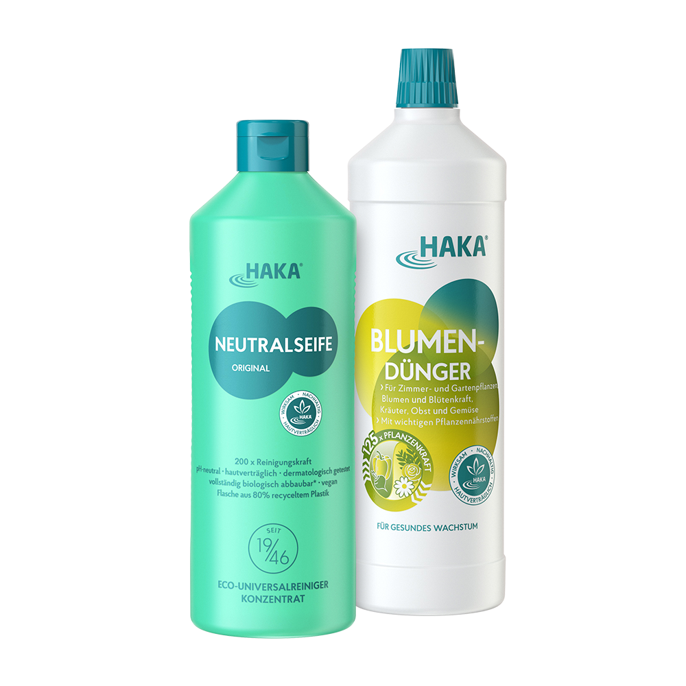 haka-balkon-gr-n-set-neutralseife-1-kg-blumend-nger-1-l image 1