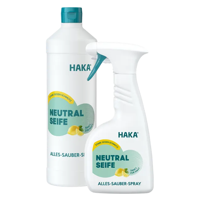 haka-neutralseife-spray-set-allzweckreiniger-500-ml-spray-1-l-nachf-ller image 1