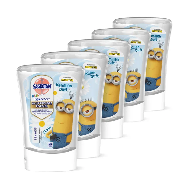 sagrotan-kids-no-touch-nachf-ller-kamille-5-x-250-ml-handseife image 1