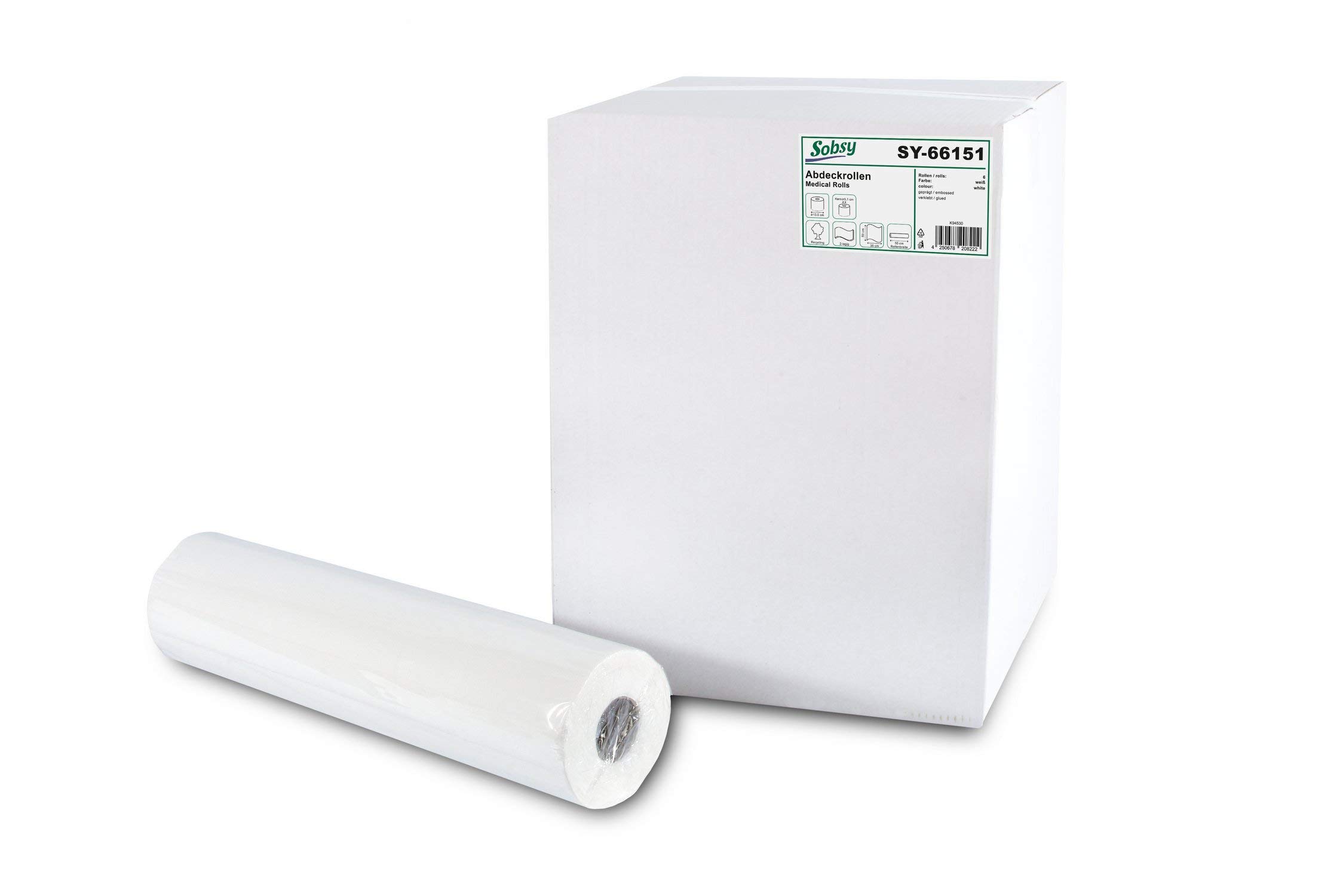sobsy-abdeckrollen-50-cm-x-42-m-2-lagig-recycling-wei-liegenabdeckung-6-rollen image 1