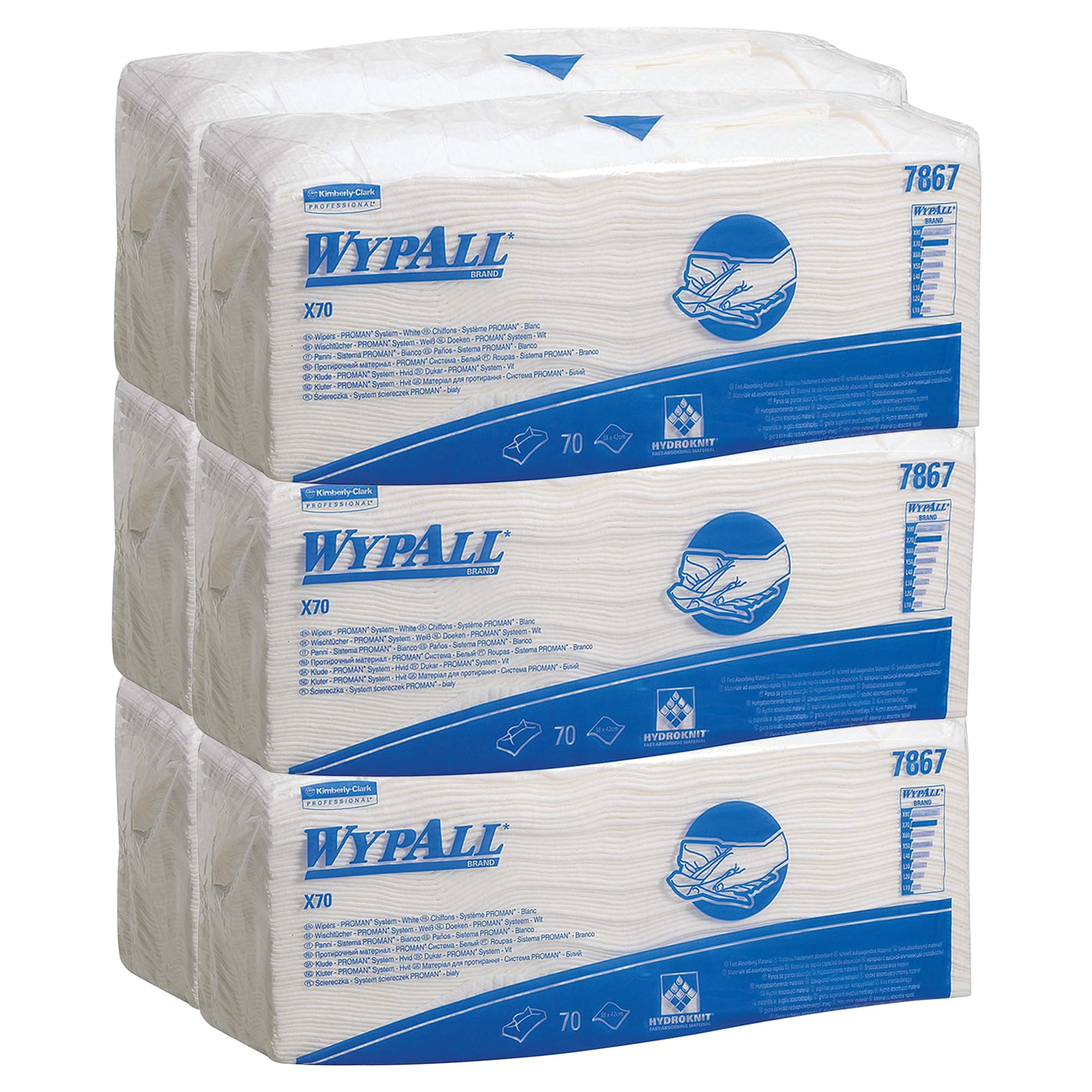 wypall-x70-t-cher-7867-70-wei-e-1-lagige-wischt-cher-gefaltet image 2